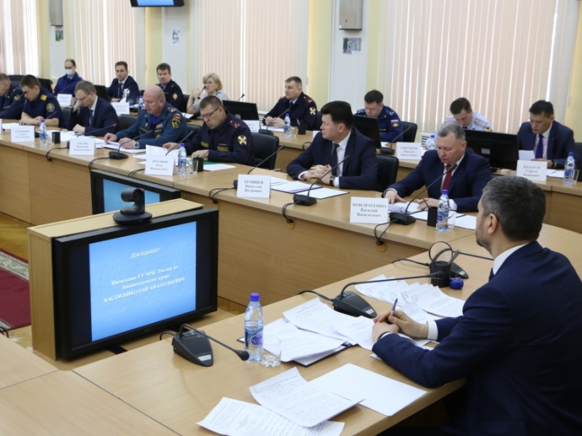 В Забайкалье прошло заседание антитеррористической комиссии и оперштаба
